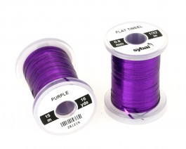 Flat Tinsel, 0.8 mm, Purple